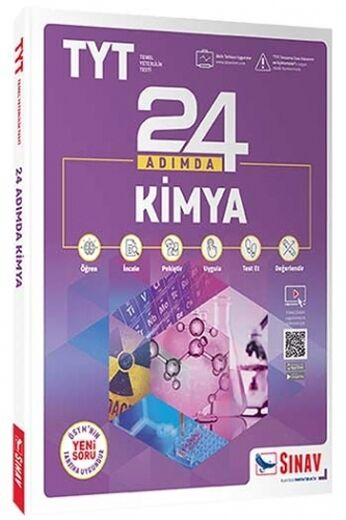 TYT Kimya 24 Adımda Konu Anlatımlı Soru Bankası Sınav Yayınları Fenomen Fotokopi - YKS - KPSS - ALES