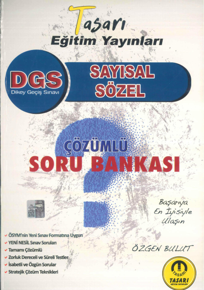 SAYISAL SÖZEL ÇÖZÜMLÜ SORU BANKASI