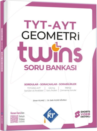 2027 TYT - AYT Twins Geometri Soru Bankası KR Akademi Fenomen Fotokopi - YKS - KPSS - ALES