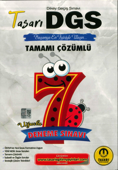 DGS UĞURLU 7 DENEME TAMAMI ÇÖZÜMLÜ Fenomen Fotokopi - YKS - KPSS - ALES