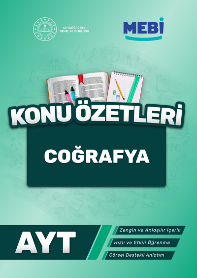 AYT Coğrafya Konu Özetleri Fenomen Fotokopi - YKS - KPSS - ALES
