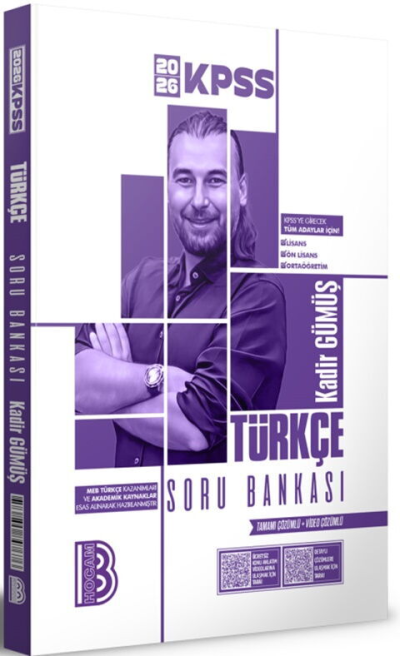 2026 KPSS Türkçe Tamamı Video Çözümlü Soru Bankası Benim Hocam Yayınları Fenomen Fotokopi - YKS - KPSS - ALES