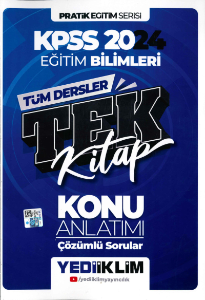 EĞİTİM BİLİMLERİ TÜM DERSLER TEK KİTAP KONU ANLATIMI ÇÖZÜMLÜ SORULAR Fenomen Fotokopi - YKS - KPSS - ALES