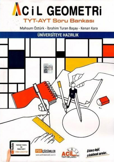 TYT-AYT ACİL GEOMETRİ SORU BANKASI Fenomen Fotokopi - YKS - KPSS - ALES