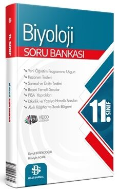11. Sınıf Biyoloji Soru Bankası Bilgi Sarmal Yayınları Fenomen Fotokopi - YKS - KPSS - ALES