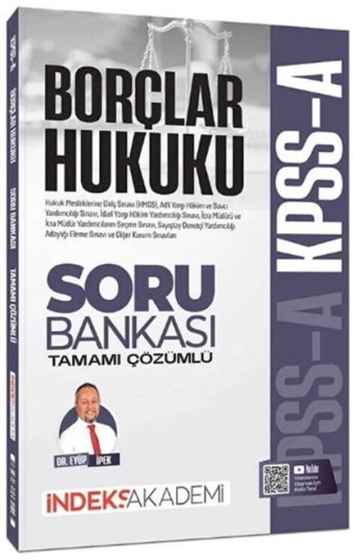KPSS A Grubu Borçlar Hukuku Soru Bankası İndeks Akademi Fenomen Fotokopi - YKS - KPSS - ALES