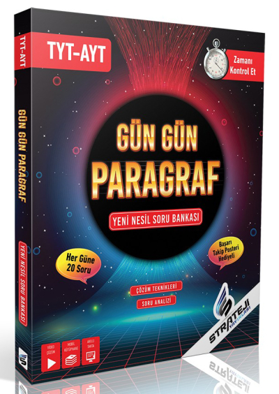TYT AYT Gün Gün Paragraf Soru Bankası Fenomen Fotokopi - YKS - KPSS - ALES