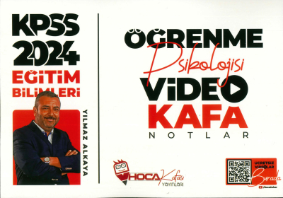 ÖĞRENME PSİKOLOJİSİ VİDEO KAFA NOTLAR Fenomen Fotokopi - YKS - KPSS - ALES