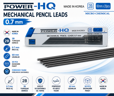 MİCRO POWER HQ 0.7 KALEM UCU Fenomen Fotokopi - YKS - KPSS - ALES