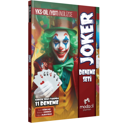 YKS DİL Joker 11 Deneme Seti Modadil Yayınları Fenomen Fotokopi - YKS - KPSS - ALES
