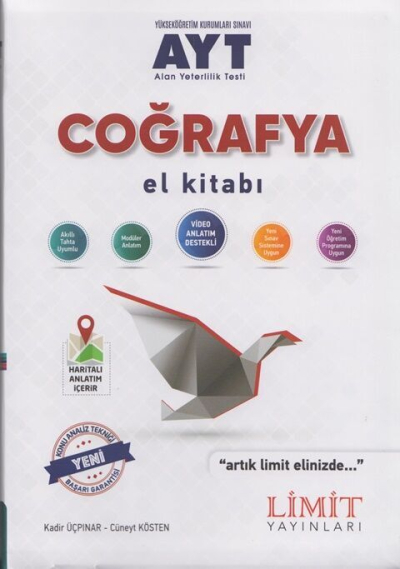 AYT Coğrafya El Kitabı Limit Yayınları