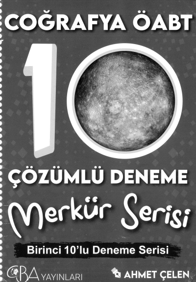 COĞRAFYA ÖABT ÇÖZÜMLÜ 10 DENEME MERKÜR SERİSİ Fenomen Fotokopi - YKS - KPSS - ALES