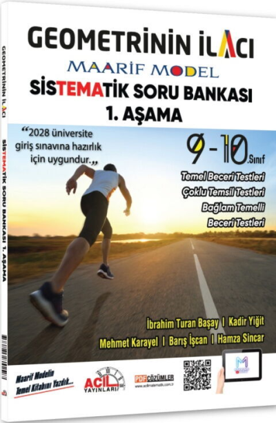 2028 TYT AYT Geometrinin İlacı Maarif Model Sistematik Soru Bankası 1 Acil Yayınları Fenomen Fotokopi - YKS - KPSS - ALES