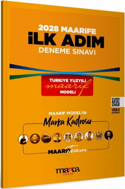 2028 Maarife İlk Adım Üniversiteye Hazırlık Türkiye Geneli Deneme Sınavı Marka Yayınları Fenomen Fotokopi - YKS - KPSS - ALES