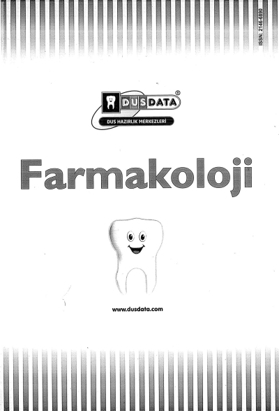 Farmakoloi DUSDATA (Diş Hekimliği) Fenomen Fotokopi - YKS - KPSS - ALES