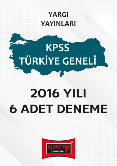 YARGI 6 ADET DENEME Fenomen Fotokopi - YKS - KPSS - ALES