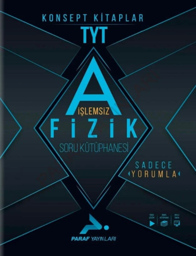 TYT İşlemsiz Fizik Soru Kütüphanesi Fenomen Fotokopi - YKS - KPSS - ALES