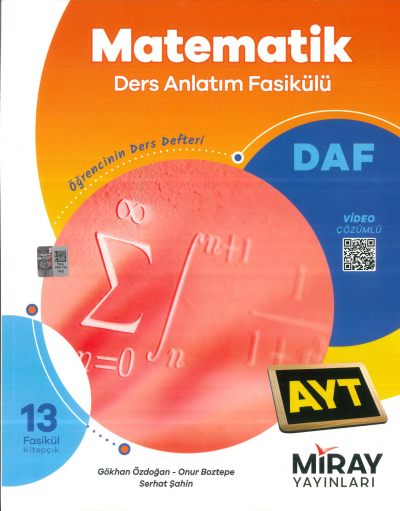 AYT Matematik Ders Anlatım Fasikülleri Miray Yayınları Fenomen Fotokopi - YKS - KPSS - ALES