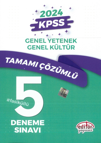 GY-GK TAMAMI ÇÖZÜMLÜ 6 DENEME SINAVI