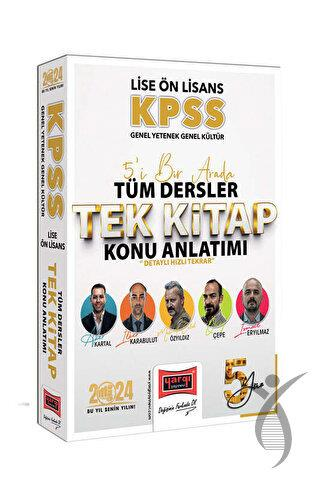 5Yüz Ekibi Tek Kitap Konu Anlatımı Fenomen Fotokopi - YKS - KPSS - ALES