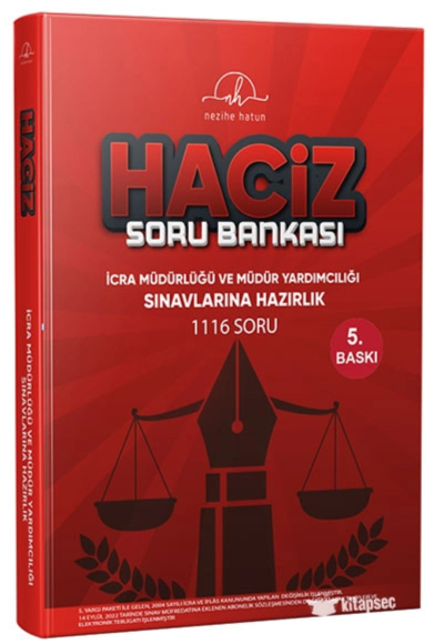 HACİZ İCRA MÜDÜRÜLÜĞÜ VE MÜDÜR YARDIMCILIĞI SORU BANKASI Fenomen Fotokopi - YKS - KPSS - ALES