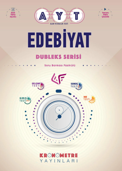 AYT EDEBİYAT DUBLEKS SERİSİ SORU BANKASI Fenomen Fotokopi - YKS - KPSS - ALES