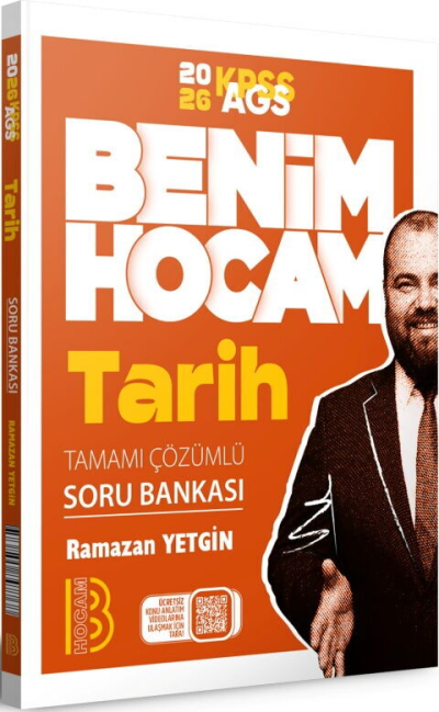 2026 KPSS AGS Tarih Tamamı Çözümlü Soru Bankası Benim Hocam Yayınları Fenomen Fotokopi - YKS - KPSS - ALES