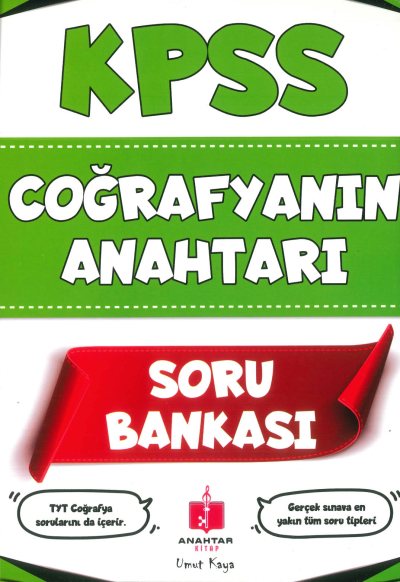 COĞRAFYANIN ANAHTARI SORU BANKASI Fenomen Fotokopi - YKS - KPSS - ALES