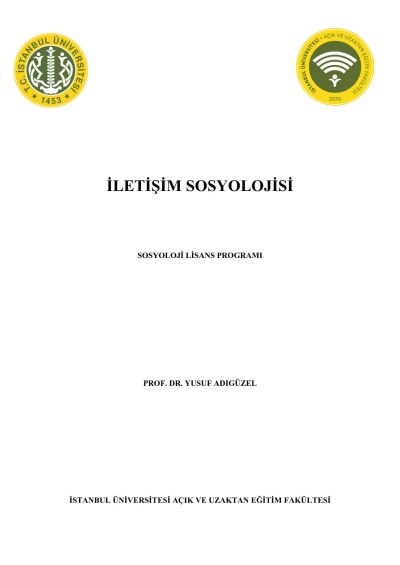 İletişim Sosyolojisi Fenomen Fotokopi - YKS - KPSS - ALES