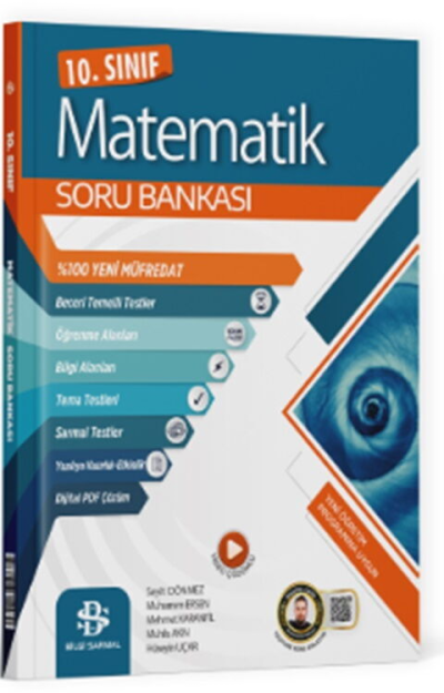 10. Sınıf Matematik Soru Bankası Çözümlü Bilgi Sarmal Yayınları Fenomen Fotokopi - YKS - KPSS - ALES