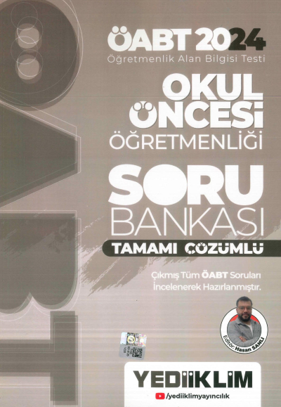 ÖABT OKUL ÖNCESİ ÖĞRETMENLİĞİ SORU BANKASI TAMAMI ÇÖZÜMLÜ Fenomen Fotokopi - YKS - KPSS - ALES