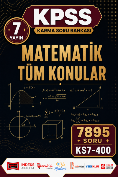 Matematik Tüm Konular 7 Yayın 7895 Soru Fenomen Fotokopi - YKS - KPSS - ALES