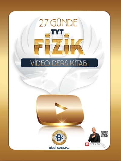 TYT Fizik 27 Günde Video Ders Kitabı Bilgi Sarmal Fenomen Fotokopi - YKS - KPSS - ALES