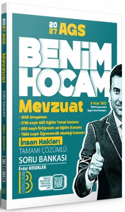 AGS Mevzuat Çözümlü Soru Bankası Benim Hocam Fenomen Fotokopi - YKS - KPSS - ALES