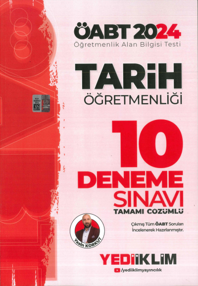 ÖABT TARİH 10 DENEME SINAVI TAMAMI ÇÖZÜMLÜ