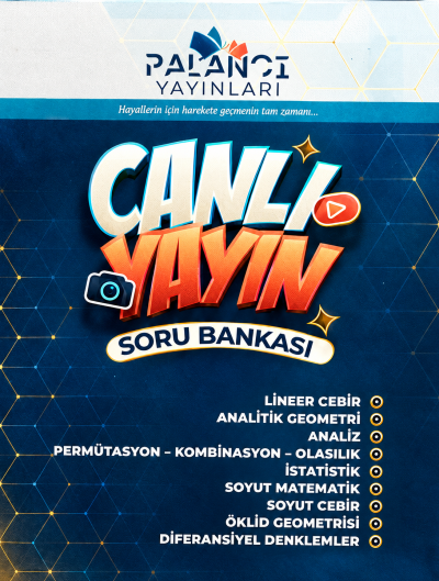 ÖABT İlköğretim Lise Matematik Canlı Yayın Soru Bankası Osman Palancı Fenomen Fotokopi - YKS - KPSS - ALES