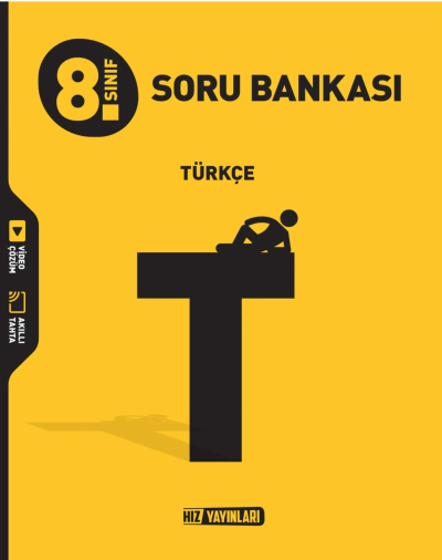 8. Sınıf Türkçe Soru Bankası Hız Yayınları Fenomen Fotokopi - YKS - KPSS - ALES