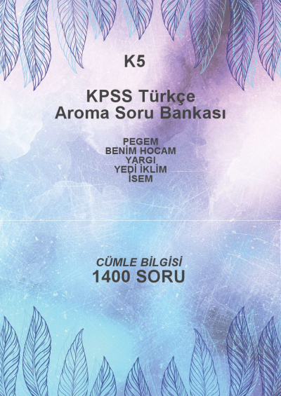 CÜMLE BİLGİSİ --1400 SORU-- Fenomen Fotokopi - YKS - KPSS - ALES