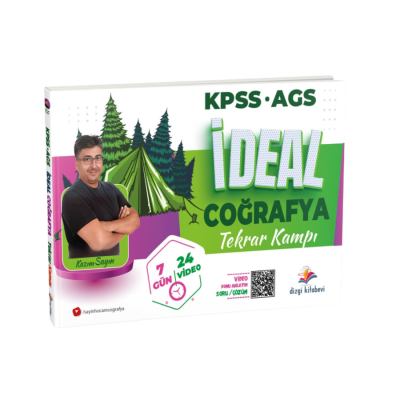 2026 KPSS MEB AGS İdeal Coğrafya Video Konu Anlatımlı Tekrar Kampı Kazım Sayı Dizgi Kitap Fenomen Fotokopi - YKS - KPSS - ALES