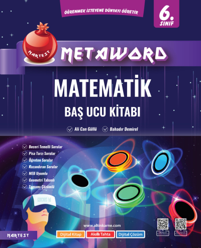 6. Sınıf Metaword Matematik Nartest Yayınları