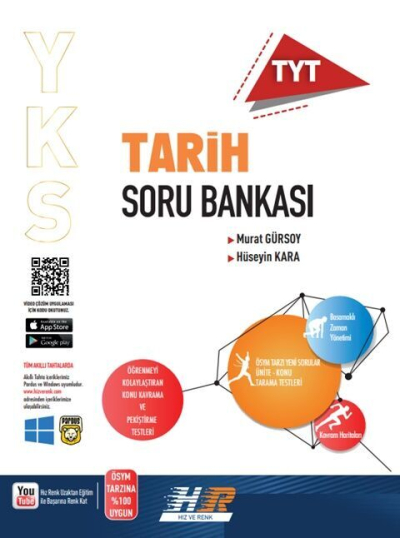 TYT Tarih Soru Bankası Hız ve Renk Fenomen Fotokopi - YKS - KPSS - ALES