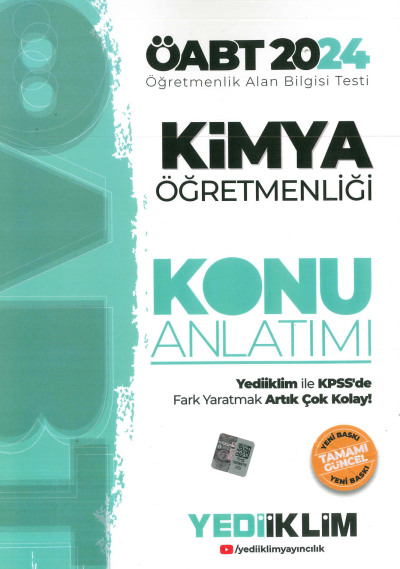 ÖABT KİMYA ÖĞRETMENLİĞİ KONU ANLATIMI Fenomen Fotokopi - YKS - KPSS - ALES