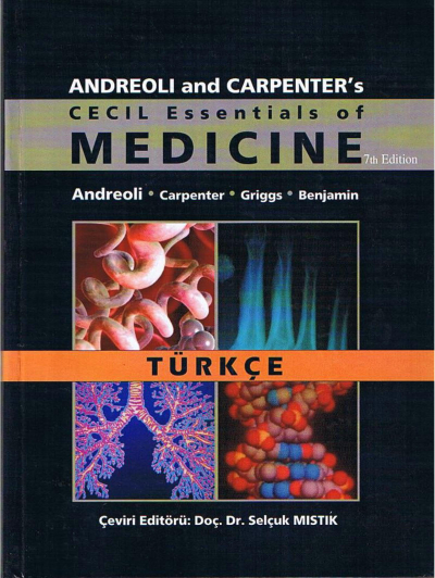Andreoli and Carpenter's Cecil Essentials of Medicine (TÜRKÇE) Fenomen Fotokopi - YKS - KPSS - ALES