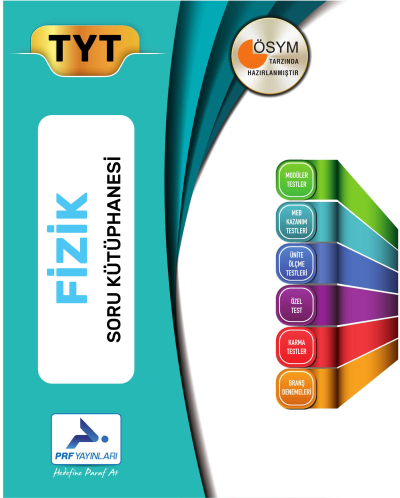 TYT Fizik Ösym Tarzında Hazırlanmış Soru Kütüphanesi Prf Paraf Yayınları Fenomen Fotokopi - YKS - KPSS - ALES