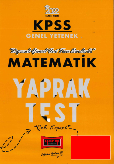 MATEMATİK YAPRAK TEST Fenomen Fotokopi - YKS - KPSS - ALES