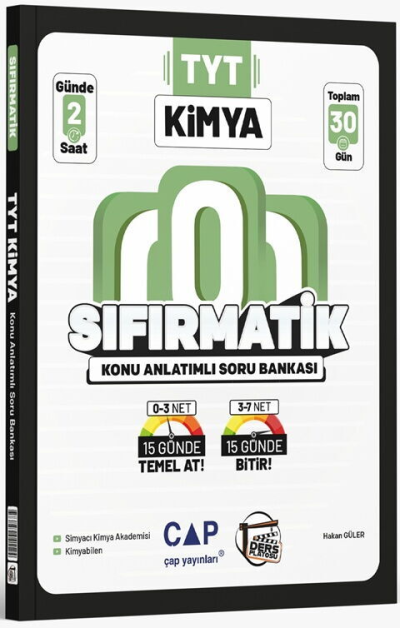 YKS TYT Kimya Sıfırmatik Konu Anlatımlı Soru Bankası Ders Platosu Fenomen Fotokopi - YKS - KPSS - ALES