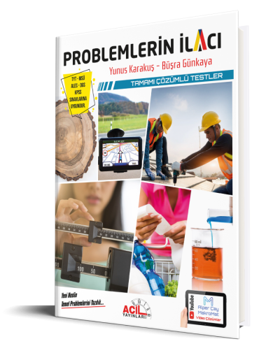 Problemlerin İlacı Tamamı Çözümlü Testler Fenomen Fotokopi - YKS - KPSS - ALES