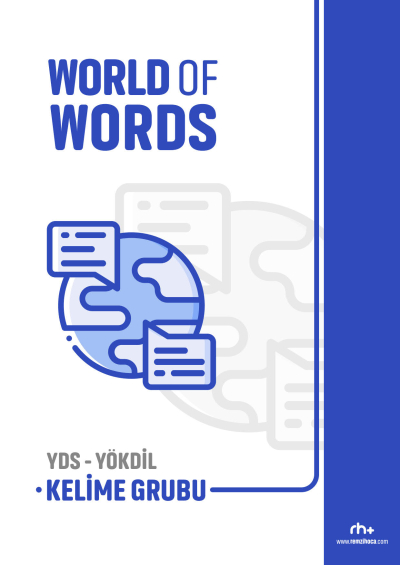 WORLD OF WORDS YDS- YÖKDİL KELİME GRUBU Fenomen Fotokopi - YKS - KPSS - ALES