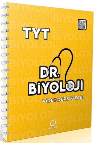 TYT DR. Biyoloji Video Ders Kitabı Oksijen Yayınları Fenomen Fotokopi - YKS - KPSS - ALES