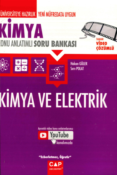 KİMYAVE ELEKTRİK KONU ANLATIMLI SORU BANKASI Fenomen Fotokopi - YKS - KPSS - ALES